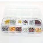 Nail Rhinestones 3D Crystal AB Clear Nail Stones Gems Pearl DIY Nail Art Decorations d13 - Image 3