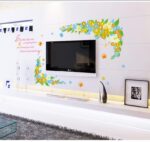 Wall Stickers  Flowers Wall Stickers Removable DIY Wall Art Decor Decals Murals for Office Home Walls Bedroom Study Room Wall Decaoration Wall Decor size 60x90 ay1927