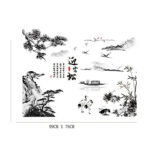 painting wall decal sticker xh9262 - Image 4