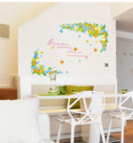 Wall Stickers  Flowers Wall Stickers Removable DIY Wall Art Decor Decals Murals for Office Home Walls Bedroom Study Room Wall Decaoration Wall Decor size 60x90 ay1927 - Image 2