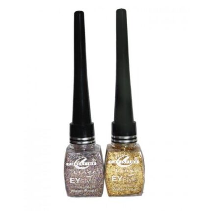 christine eyeliner gilliter