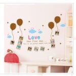 Ay868 Ketsicart Balloon Pattern PVC Household Accessary Self Adhesive Wall Sticker Window Film 60 x 90cm - Image 3