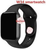 Men Women W34 Bluetooth Call Smart Watch ECG Heart Rate Monitor Smartwatch for Android iPhone