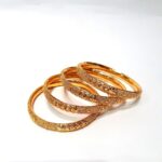 4  PIECE BANGALES GOLDEN JALI '2 - Image 3