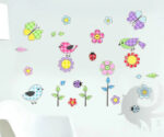 cute animal wall sticker, removable, transparent, children's room wall sticker - Image 10