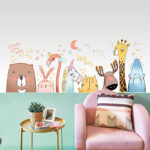 Wall decal Funny animals XH9316 - Image 3