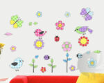 cute animal wall sticker, removable, transparent, children's room wall sticker - Image 3