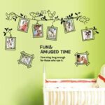 AY9136 cartoon black bird photo photo stickers stickers wallpaper wallpaper English - Image 4