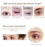 2 Pair Water Transfer 6D Eyebrows Sticker Semi-Permanent Long Lasting False Brown Eyebrow Tattoo Stickers Eye Makeup Tools ssfrbks4h-a - Image 4