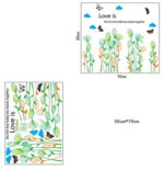 wall sticker Lotus Watercolor AY7239 - Image 5
