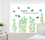 wall sticker Lotus Watercolor AY7239 - Image 4