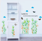 wall sticker Lotus Watercolor AY7239 - Image 2