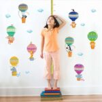 Sk9077 Hot Air Balloon Wall Sticker - Image 2