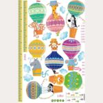 Sk9077 Hot Air Balloon Wall Sticker - Image 4
