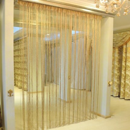 Beautiful Bead Curtain Golden medium