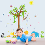 brian wall sticker adhesive wall decor stickers home decor sk9072 - Image 7