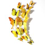 12 Pcs Butterfly Wall Stickers Decoration Magnet Butterflies on the wall DIY Wallpaper 3D PVC - Image 2