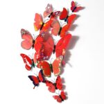 12 Pcs Butterfly Wall Stickers Decoration Magnet Butterflies on the wall DIY Wallpaper 3D PVC - Image 3