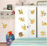 Pokemon Pikachu Wall Stickers size 45x60 ay607 - Image 3
