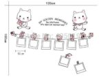 JM7103 Photo Frame Wall Stickers Home Decor Cute Decals Quotes Kids DIY Adesivo de Parede Removable Mixable - Image 7