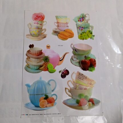 Home Decore fruit 3d wall sticker FF0-004