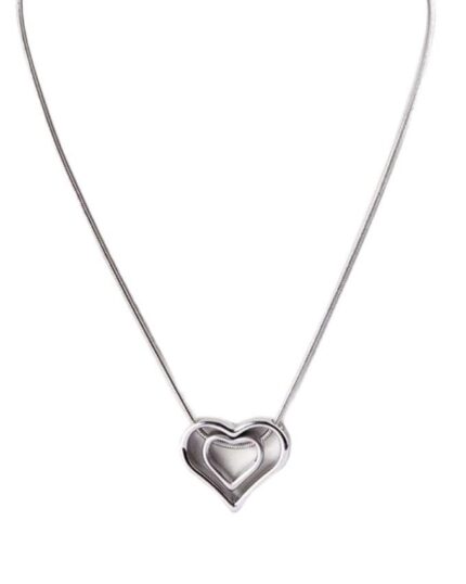 DOBULE HEART NEKLACE '2