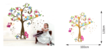 Tree Very Cute Peel Scroll Tinkle Fairy Girl DIY Removable Wall Stickers Parlor Kids Bedroom Home Decor Mural Decal JM7158 - Image 5
