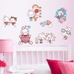 Donglei Friend Kids Room Point Sticker Wallpaper Interior Point Sticker Window/Cafe/Playroom/Wall Decoration Sheet size 50x70 ay7214w