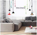 AY9173 vintage bulbs modern Wall Sticker