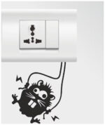 SYGA Set of 1 Switch Board Wall Sticker Modern Art Stickers - Image 3