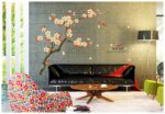 AY943 natural tree nature Wall Sticker - Image 4