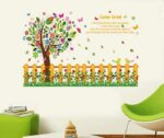 sk9024 Home decor love tree stickers for wall removable colorful wall pictures for living room - Image 7
