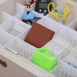 4 Piece Drawer Divider Panel Drawer Divider Home Underwear Socks Storage Organizer Drawer Divider Grid Organizer  drfrgyv1d-1 - Image 5