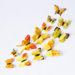 12 Pcs Butterfly dubble lear  Wall Stickers Decoration Magnet Butterflies on the wall DIY Wallpaper 3D PVC - Image 5