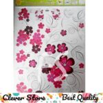 Removable Vinyl Wall Stickers Flowers Living Room TV/Sofa Background Home Decoration Wall Decals 60*90cm JM7151 - Image 10