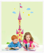 Wall stickers [Western castle] Interior, bedding, storage Interior fabrics (cushions, tablecloths, fabric decorations) - Image 6