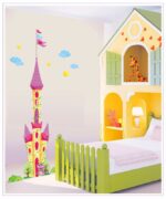 Wall stickers [Western castle] Interior, bedding, storage Interior fabrics (cushions, tablecloths, fabric decorations) - Image 3