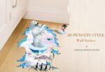 XL8127 creative 3D polar bear Penguin 3D living room bedroom environment decoration sticker can remove wall stickers xl8127w4k-1 - Image 4