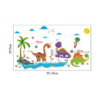 DUNIA STIKER Dinosaurus SK9125 (90x60) - Stiker Dinding / Wall Sticker - Image 2