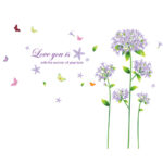 Blue Snowflake Wall Sticker Xh9259 - Image 2