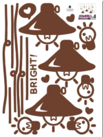 Solimo Wall Sticker for Home (Beautiful Hanging Lights) size50x70 dm4560007 - Image 3
