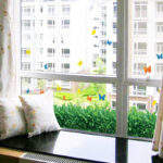 AY7185 Wholesale wall stickers skirting wall decoration stickers mirror self-adhesive grass stickers green land - Image 3