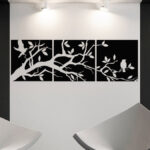 Set Of Three panels Wisdom Interior Design Wall sticker