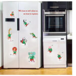 Interior sticker "Carnival Country: Animals-football players" size 50x70 sk7182 - Image 2
