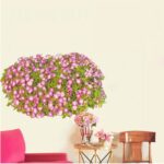 Creative wall sticker-3D morning glory floor sticker SK9033-1022 wall sticker - Image 2