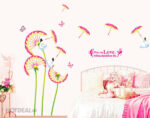 SYGA Dandelion umbrella wall Removable Sticker - Image 6