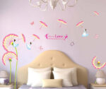 SYGA Dandelion umbrella wall Removable Sticker - Image 4