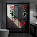 Zombie Hand Decal Good Multipurpose Eye-catching Window Decal Vivid Halloween Zombie Hand Wall Window Stickers Zombie Hand Decal - Image 9