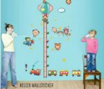 Cartoon Height DIY Removable Wall Stickers Children's room kindergarten decoration - Image 5