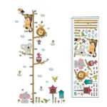 Forest Animal Trees Height Wall Sticker - Image 4